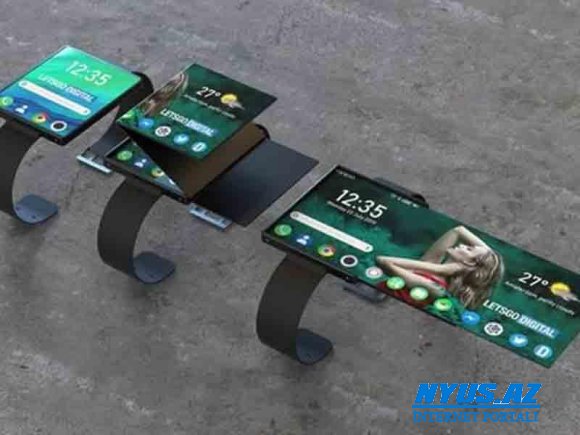Oppo-nın ilk qatlana bilən ekranlı ağıllı saatı