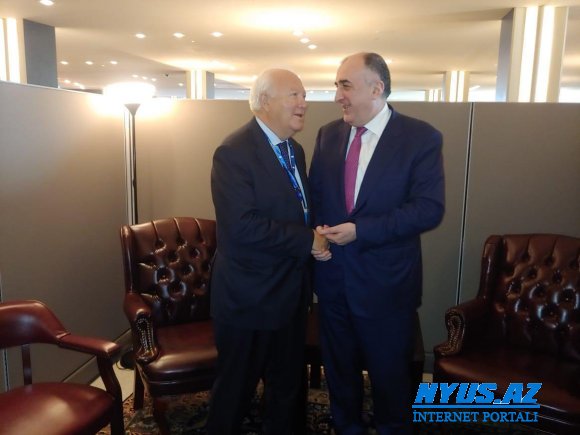 Elmar Məmmədyarov Migel Anxel Moratinos ilə görüşdü