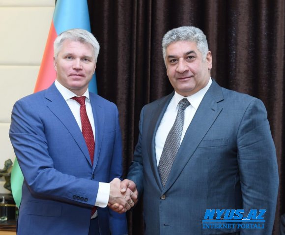 Pavel Kolobkov Azad Rəhimovu “Rusiya İdman ölkəsi” Beynəlxalq idman forumuna dəvət etdi