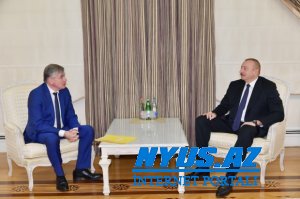 İlham Əliyev Fransa-Qafqaz dostluq qrupunun sədrini qəbul etdi