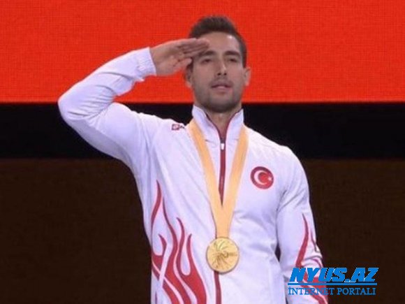 DÇ-də ilk: türk idmançı medal qazandı, Ərdoğan təbrik etdi - VİDEO