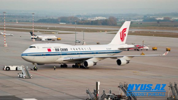 Çində sərnişin aviadaşımalarının həcmi 12,1% azalıb
