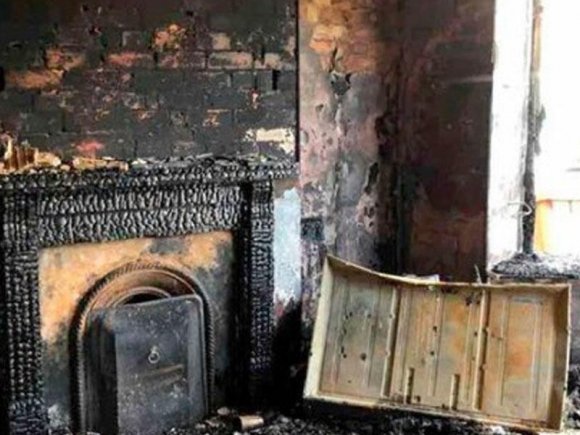 Ata uşaqlarını əzablı ölümdən qurtardı - FOTO