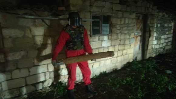 Qazaxda raketin mühərrik hissəsi aşkar olunub