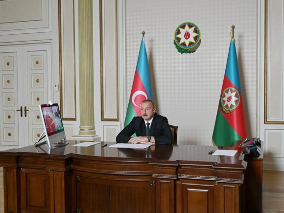 Prezident İlham Əliyev koronavirusla mübarizə sahəsində görülən tədbirlər və sosial-iqtisadi vəziyyətlə bağlı videoformatda müşavirə keçirib - FOTO