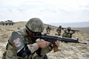 Azərbaycan-Türkiyə birgə təlimlərində müxtəlif elementlər icra edilib
