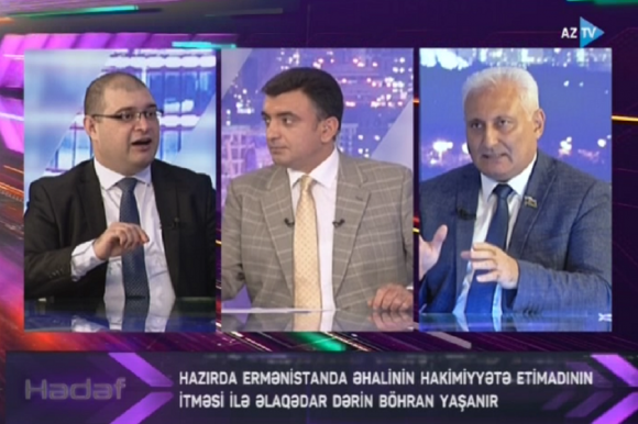 Ermənistanda daxili ictimai-siyasi vəziyyət gərgindir - "Hədəf"də TƏHLİL