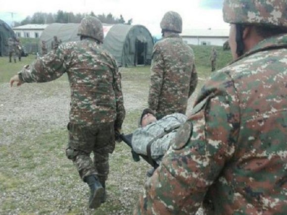 Daha bir yüksək vəzifəli erməni hərbçisi məhv edildi - FOTO