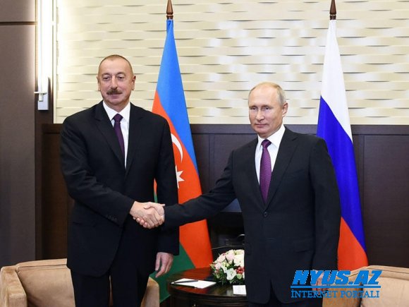 Prezident İlham Əliyevlə Vladimir Putin arasında telefon danışığı olub