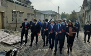 Türkiyə diasporunun nümayəndələri Gəncədədir