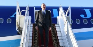 Prezident İlham Əliyevin Moskvaya işgüzar səfəri başladı