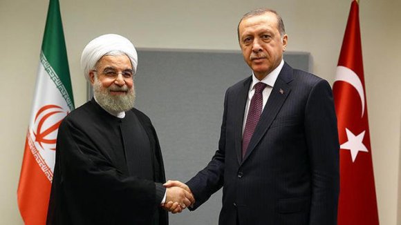 Ərdoğan və Ruhani qarşılıqlı əməkdaşlığı müzakirə ediblər