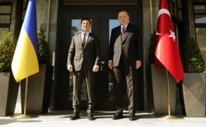 Ərdoğanla Zelenski arasında görüş başladı
