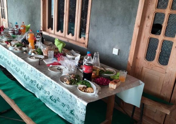 Goranboyda gizli toy mərasimi keçirmək istəyən şəxslər saxlanılıb - FOTO