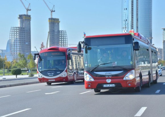 İctimai nəqliyyatın hərəkəti bərpa olundu