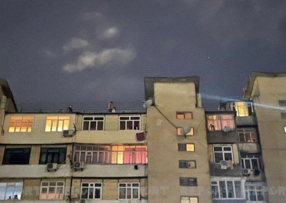 Xətaidə qazi tikintiyə etiraz olaraq intihara cəhd etdi - FOTO