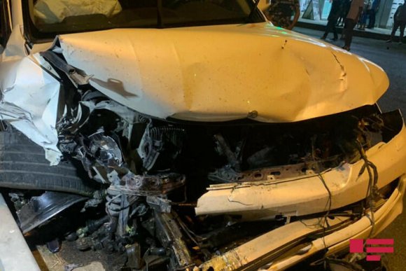 Bakıda 7 avtomobil qəzaya uğrayıb, xəsarət alanlar var