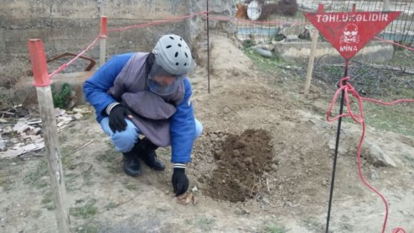 Azad olunmuş ərazilərdə nə qədər mina aşkarlanıb?