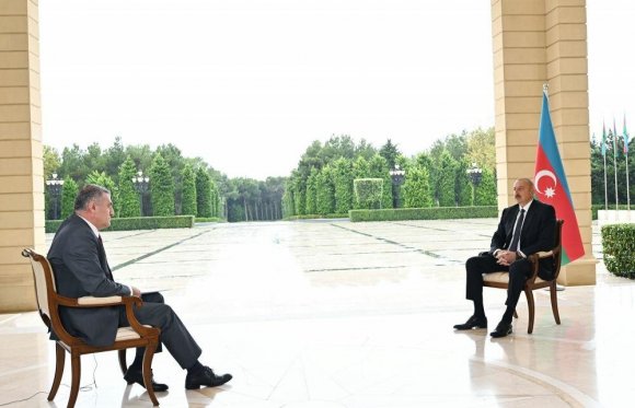 Zəfər xronikası: 5 oktyabr 2020-ci il Prezident İlham Əliyevin Türkiyənin “TRT Haber” televiziya kanalına müsahibəsi - VİDEO - FOTO