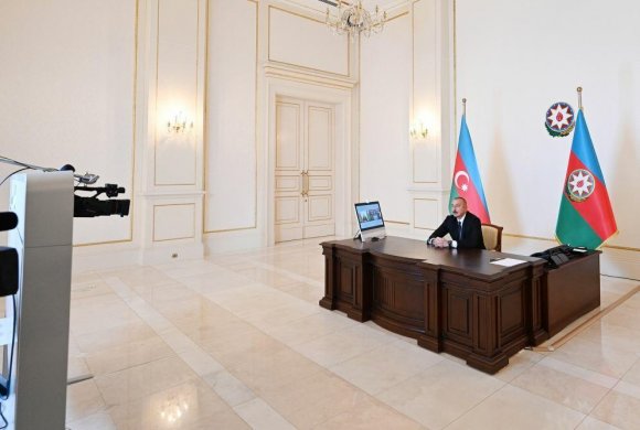 Zəfər xronikası: 7 oktyabr 2020-ci il Prezident İlham Əliyevin “Euronews” televiziyasına müsahibəsi - VİDEO - FOTO