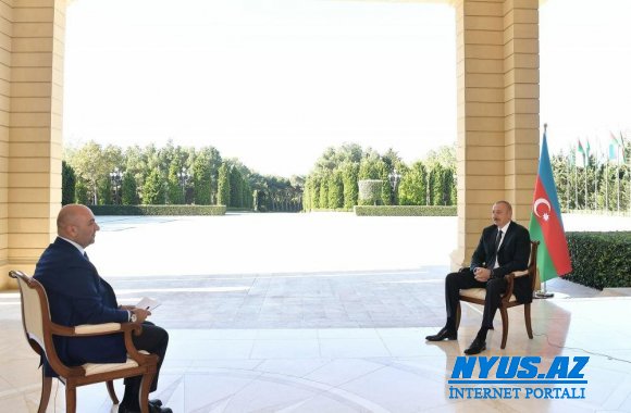 Zəfər xronikası 13 oktyabr 2020-ci il: Prezident İlham Əliyevin “Haber Türk” televiziya kanalına müsahibəsi - VİDEO - FOTO