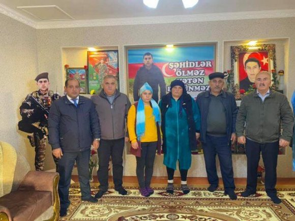 Tovuz və Gədəbəydə şəhidlərin il mərasimi keçirildi - FOTO