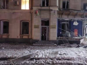 Rusiya hərbçiləri Azərbaycan, Albaniya və Sloveniya konsulluqlarının binalarını dağıdıblar
