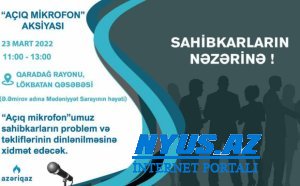 Azəriqaz” rəhbərliyi Qaradağ sahibkarları ilə görüşəcək