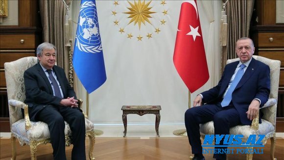 BMT-nin baş katibi Türkiyəyə təşəkkür edib