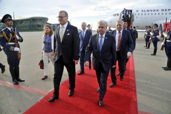 Slovakiya Milli Şurasının sədri Azərbaycana gəlib