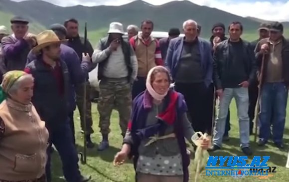 "Bizi qırırlar, Əhəd Abıyev bizim başımızı kəsir, İMKAN VERMİR YAŞAYAQ" - Daşkəsəndə AKSİYA