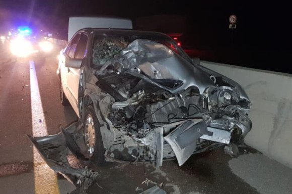 Ucarda zəncirvari qəza baş verib, yaralılar var -