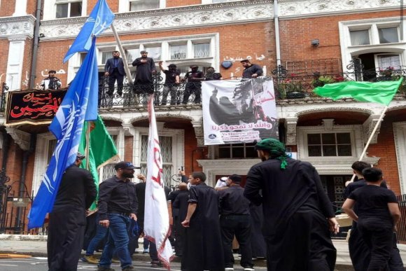 Azərbaycanın Londondakı səfirliyinə hücuma görə 8 nəfər saxlanılıb - FOTO