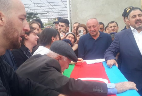Şəhid Asiman İmamverdiyev Gəncədə dəfn olundu