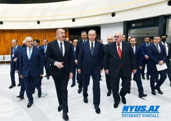 Prezidentlər “Dost Aqropark”ın açılışına qatıldı