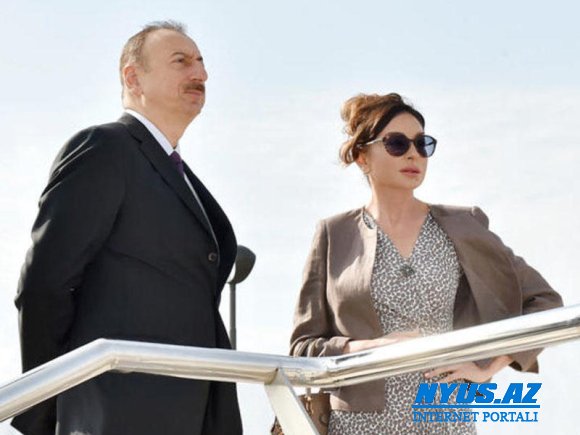 Prezident İlham Əliyev və Birinci xanım Mehriban Əliyeva Özbəkistana səfərə gediblər