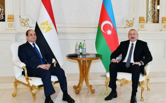 Azərbaycan lideri: "Beynəlxalq təşkilatlarda Misirlə birgə fəaliyyəti gücləndirəcəyik"