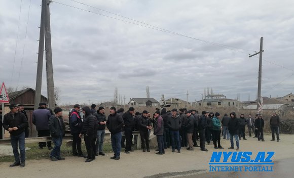 Xaçmaz sakinləri Cavid Qurbanovdan qalma problemə görə ETİRAZA QALXDI - "Sakinlərin həyatı təhlükədədir..."