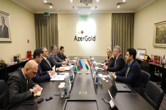 “AzerGold” sədri Macarıstan səfiri ilə görüşüb - FOTO