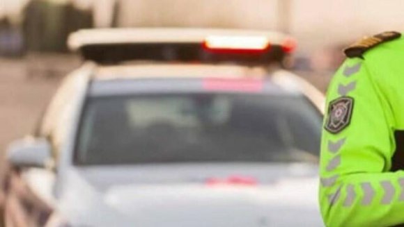 Yol polisi inspektoru qəza TÖRƏTDİ