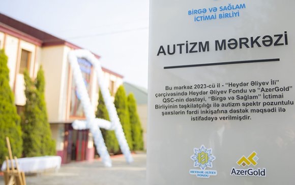 “AzerGold”un dəstəyi ilə Gəncədə Autizm Mərkəzi istifadəyə verildi - FOTO