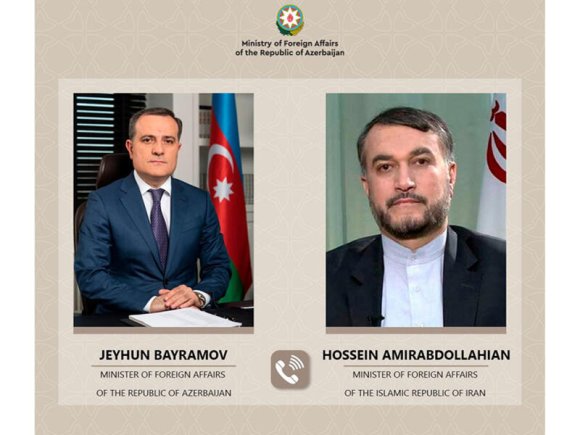 Azərbaycan və İran XİN rəhbərləri telefonla danışıb