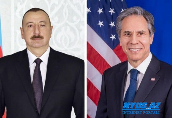 İlham Əliyevlə ABŞ dövlət katibi arasında telefon danışığı olub
