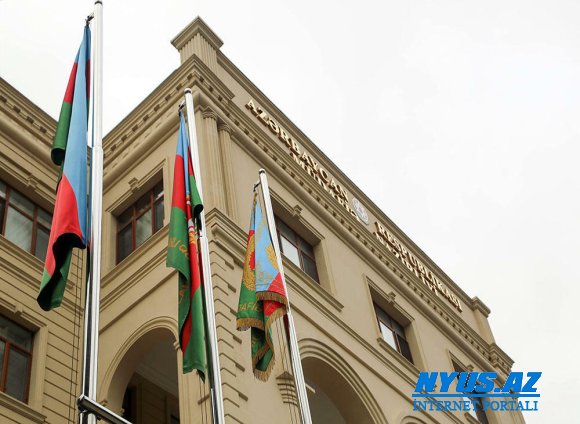 Müdafiə Nazirliyi məlumat yayıb