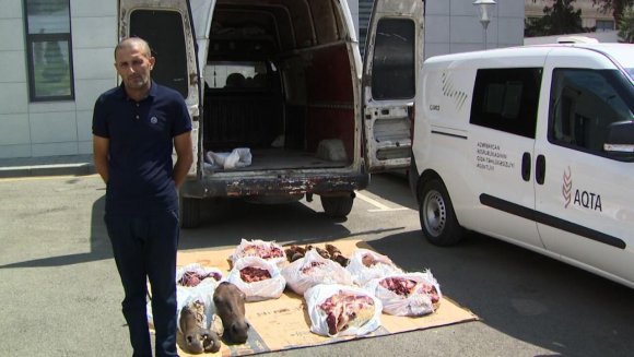Cəlilabadda ölü at ətini mal əti adı altında satan şəxs saxlanıldı