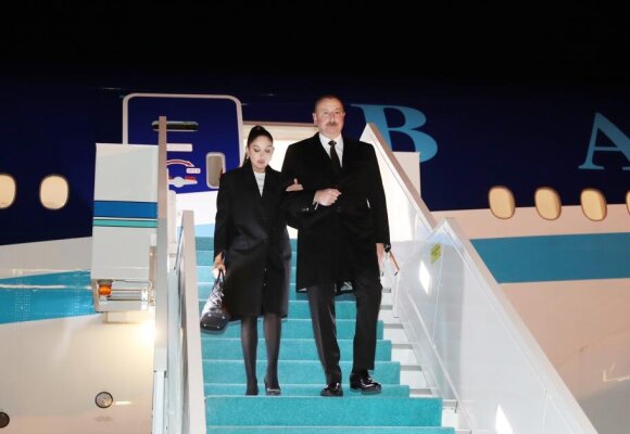 İlham Əliyev Türkiyədə rəsmi səfərdədir