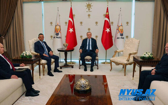 CHP lideri görüşdə belə əyləşmək istəməyib - Ərdoğanın cavabı
