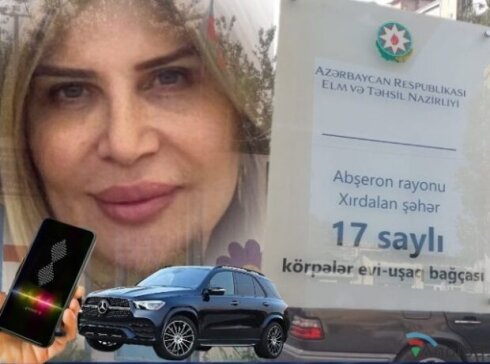 Xırdalandakı baxça müdirinin şok səs yazısı – Müəllimləri niyə təhdid edir – Video