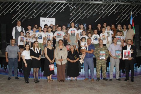 Şəhid övladları üçün yaddaqalan gün - FOTO