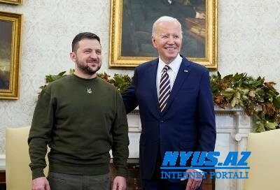 Bayden və Zelenski son 6 gündə ikinci dəfə görüşür